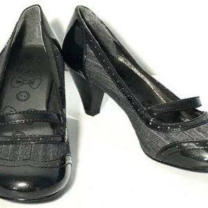 Vigoss 10M Mary IDOL 2.5" Heels Jane-Black